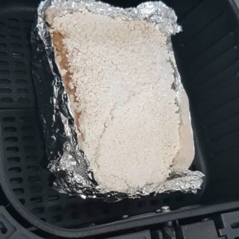 Thịt ba chỉ chuẩn bị cho nồi chiên không dầu