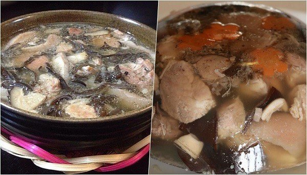 Thịt đông chuẩn vị có độ dẻo dai và nước đông trong