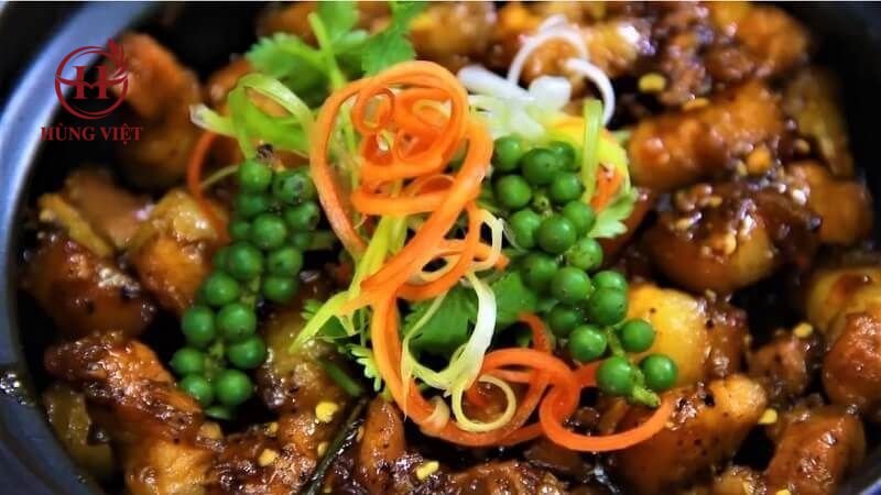 Thịt heo kho tiêu cay nồng hấp dẫn