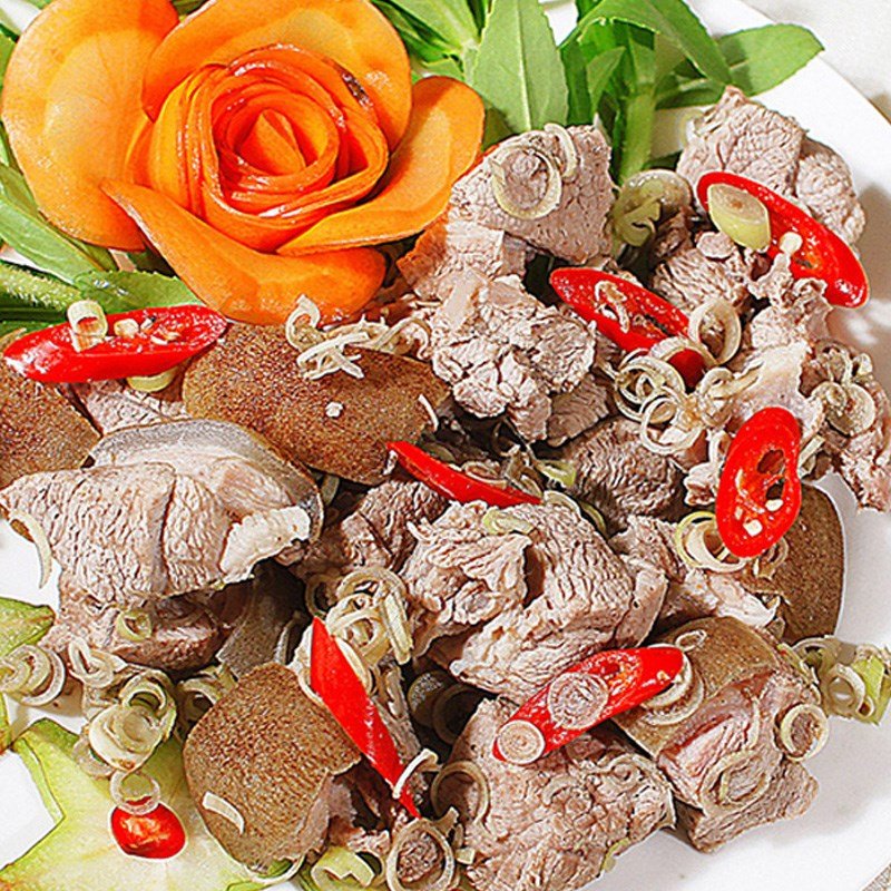 Thịt trâu xào sả ớt hoàn chỉnh, cay nồng lôi cuốn