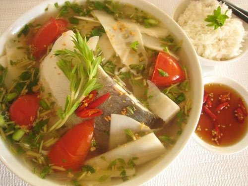 tô canh chua cá diêu hồng nấu măng chua đậm đà, bí quyết nấu canh chua cá măng