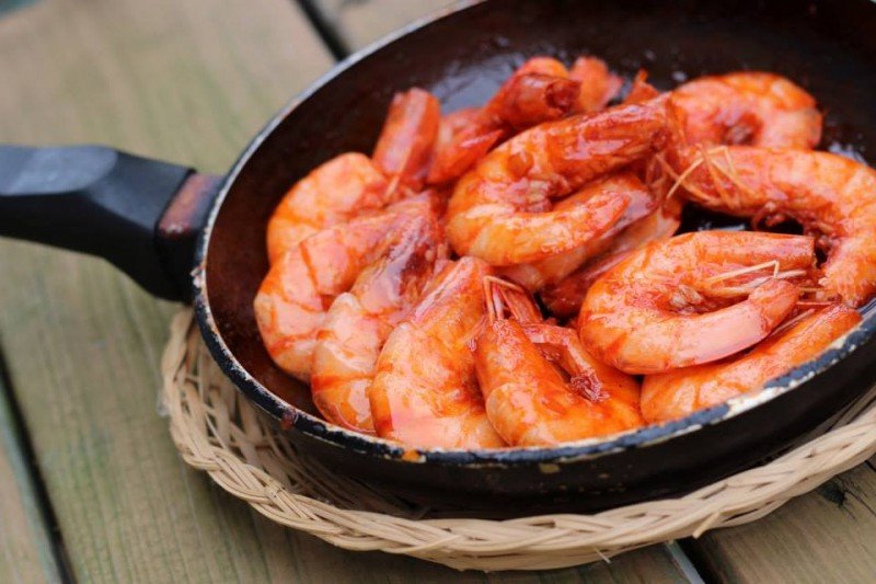 Tôm xào mặn ngọt