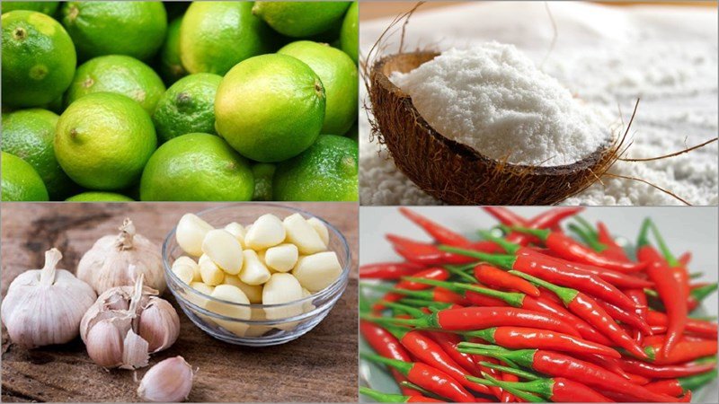 Tổng hợp nguyên liệu làm nước mắm chua ngọt tại nhà