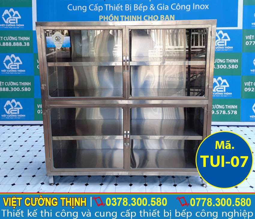 Tủ inox đựng chén bát