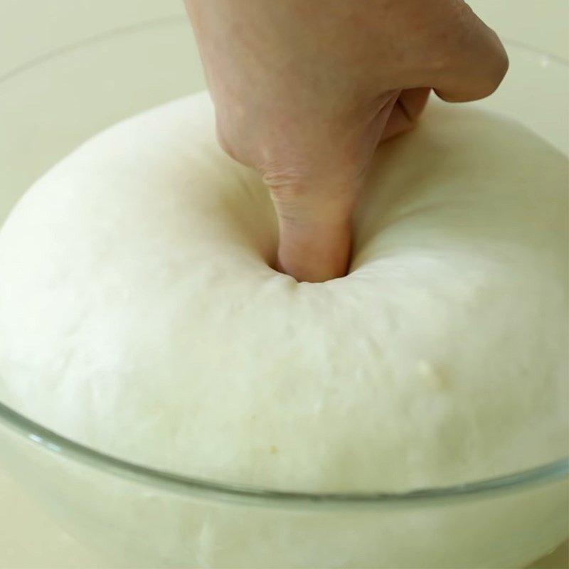 Ủ bột bánh mì sandwich lần đầu