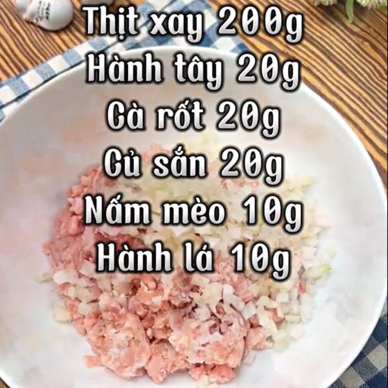 Ướp nhân bánh gối