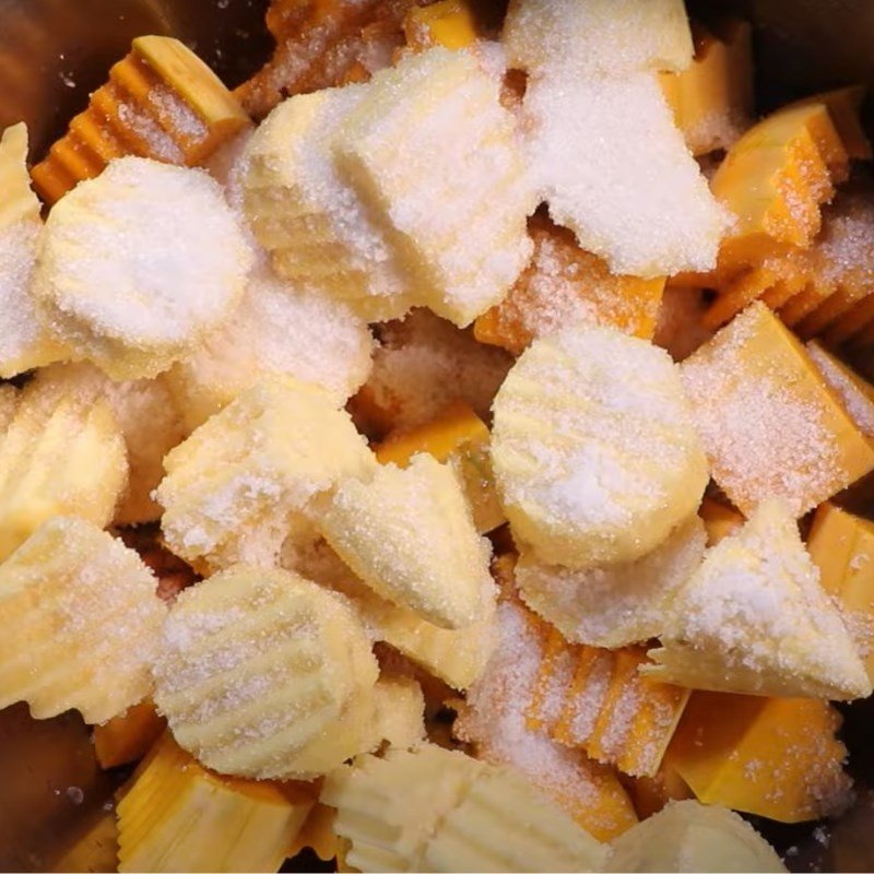 Ướp rau củ cho canh kiểm