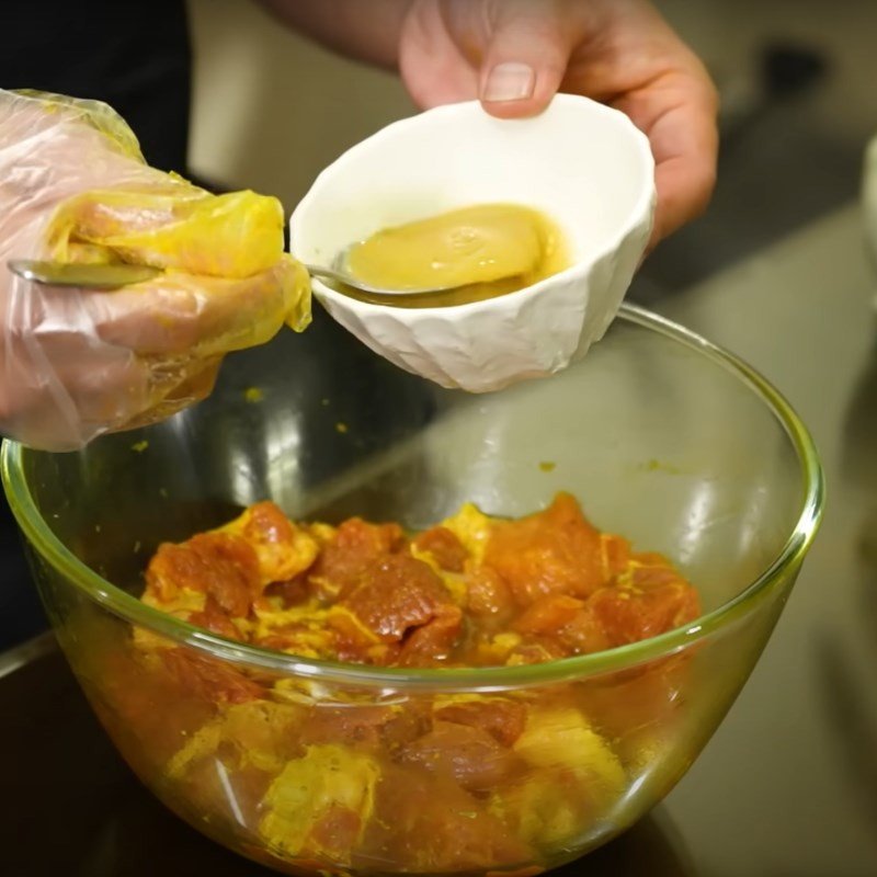 Ướp thịt heo ướp riềng sả đậm đà