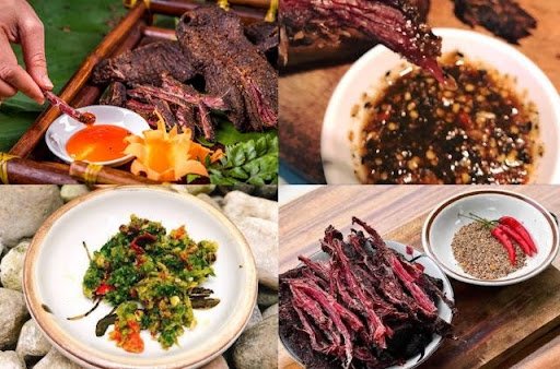 Mách bạn cách ăn thịt trâu gác bếp ngon chuẩn Tây Bắc