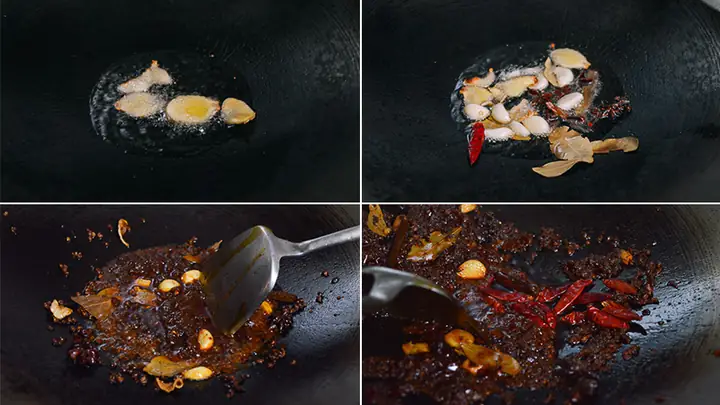 Bước 2:Nấu nước lẩu