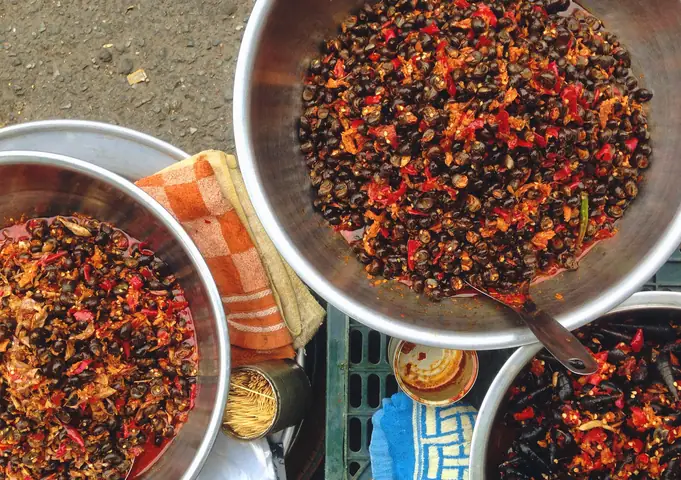 cách nấu ốc gạo biển