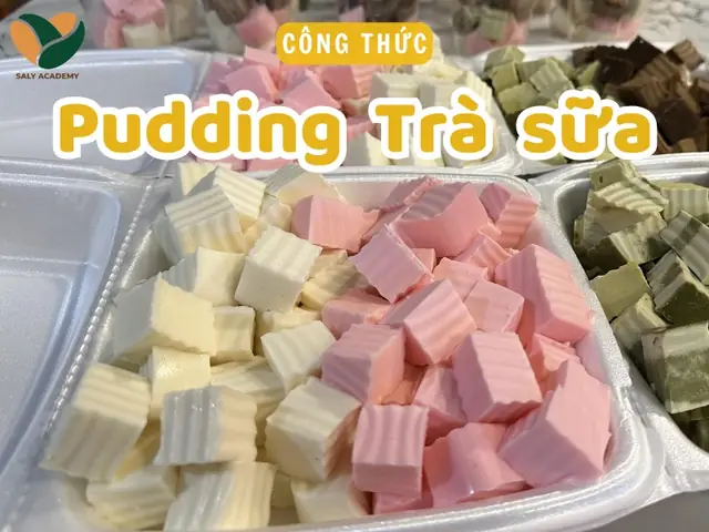 Cách làm pudding trà sữa, thạch thơm ngon và thu hút khách hàng