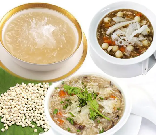 Công dụng của món cháo tổ yến thịt gà đối với sức khỏe người già