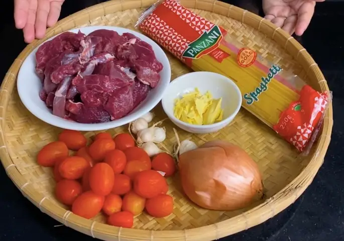 Chuẩn bị nguyên liệu