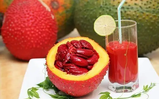 Hướng dẫn cách nấu gấc với đường ngon màu đẹp không bị đắng