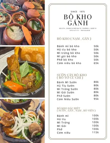 Bò Kho Gánh Sài Gòn: Đậm Đà Hương Vị Xưa Bò Kho Gánh Sài Gòn: Đậm Đà Hương Vị Xưa