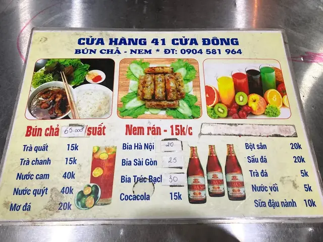 Bún Chả 41 Cửa Đông Hà Nội: Đánh Giá Toàn Diện Từ Khách Quan Thực Tế