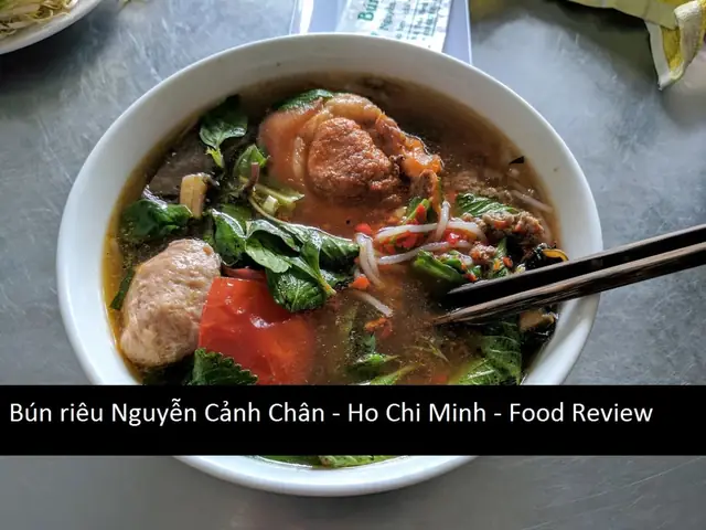 Bún Riêu Nguyễn Cảnh Chân Hà Nội: Đánh Giá Chi Tiết Về Hương Vị Đặc Trưng