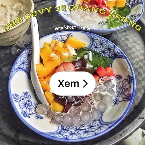 Review Quán Chè Suvy 33 Quang Trung: Sữa Chua Phomai Đáng Thử Nhất?