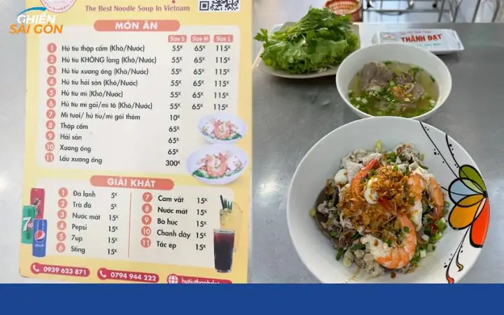 Đánh Giá Hủ Tiếu Nam Vang Thành Đạt: Chất Lượng & Giá Cả Thực Tế Đánh Giá Hủ Tiếu Nam Vang Thành Đạt: Chất Lượng & Giá Cả Thực Tế