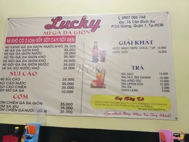 Lucky Mì Gà Da Giòn: Đánh Giá Chi Tiết Quán Ăn Nổi Tiếng Với Món Đặc Trưng
