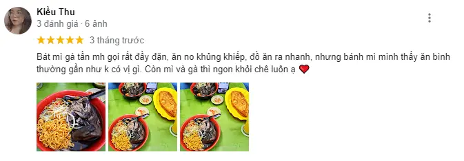 Đánh Giá Chi Tiết Quán Mì Gà Tần Mai Hương Hàng Cót: Trải Nghiệm Đáng Nhớ Đánh Giá Chi Tiết Quán Mì Gà Tần Mai Hương Hàng Cót: Trải Nghiệm Đáng Nhớ