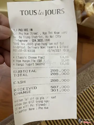 Đánh Giá Tous Les Jours Phố Huế: Tiệm Bánh Hàn Quốc Có Thực Sự Ngon?