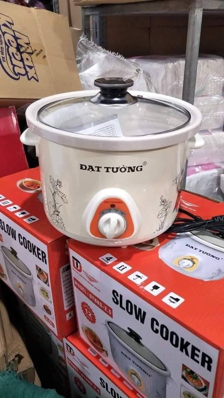 Cách sử dụng nồi nấu cháo chậm Đạt Tường đúng chuẩn