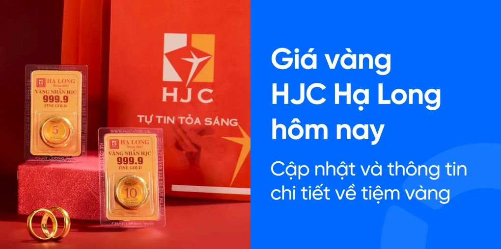 Giá vàng HJC Hạ Long hôm nay