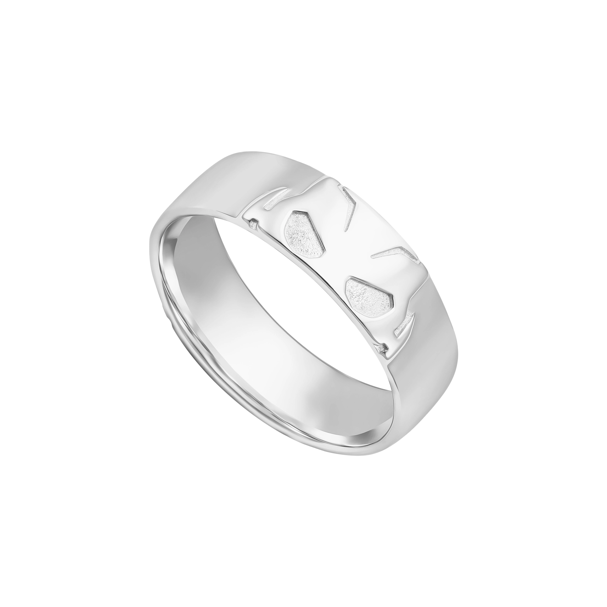 Nhẫn nam vàng trắng 10K PNJ - Giá vàng bên Lào