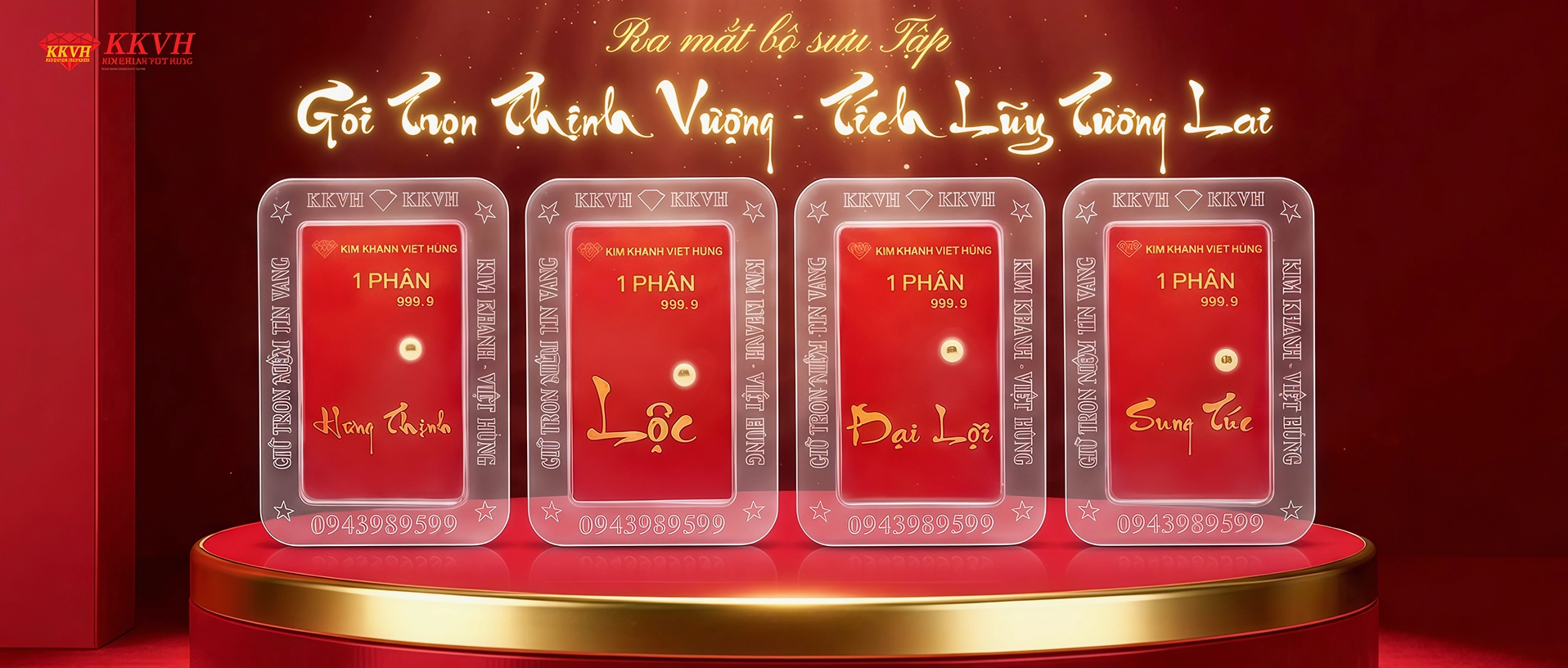 Cập Nhật Nhanh Giá Vàng Kim Vinh Nha Trang Mới Nhất 2026: Đầu Tư Khôn Ngoan 3 Ra mắt BST GÓI TRỌN THỊNH VƯỢNG - TÍCH LUỸ TƯƠNG LAI