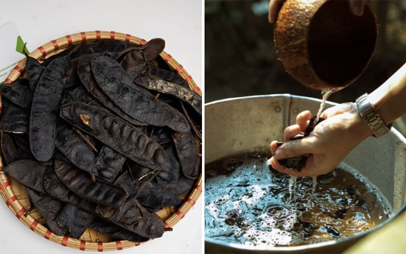 Chuẩn bị nguyên liệu để có nồi nước bồ kết vỏ bưởi ưng ý