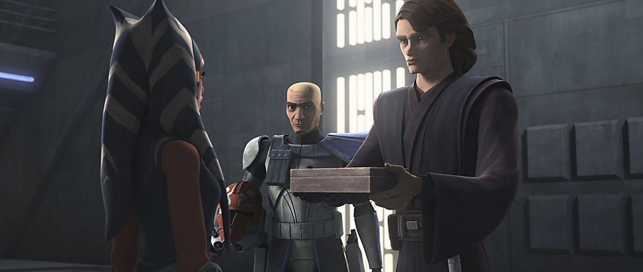 Ahsoka Tano and Anakin Skywalker