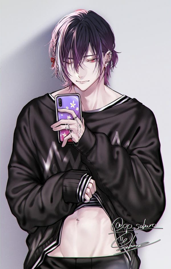 ảnh anime buồn nam 15