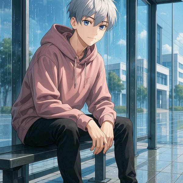 ảnh anime buồn nam 26
