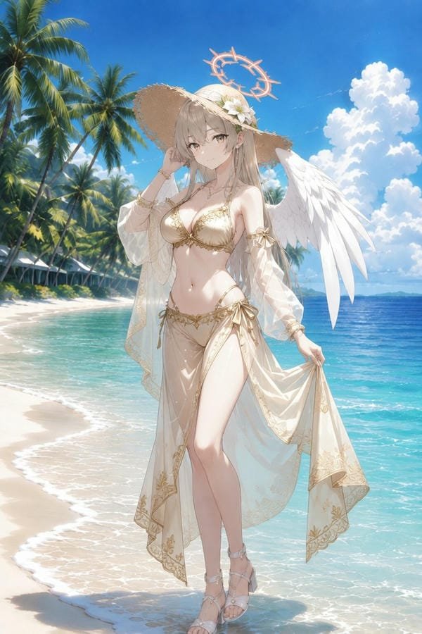 Bộ sưu tập 174+ ảnh gái anime mặc bikini cực kỳ nóng bỏng 34 ảnh gái anime mặc bikini 34