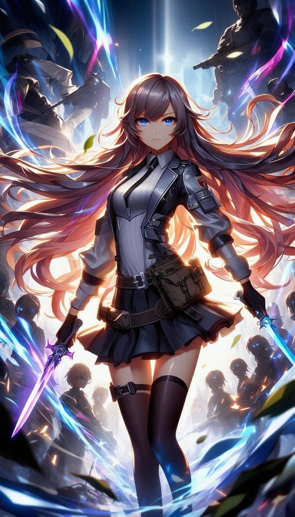 Top 150+ ảnh gái anime ngầu với thần thái bá đạo cực nổi bật 9 ảnh gái anime ngầu 9