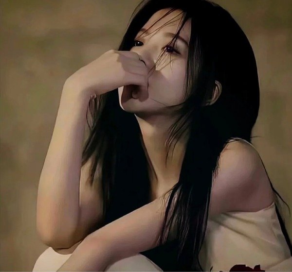 ảnh girl che mặt buồn 13