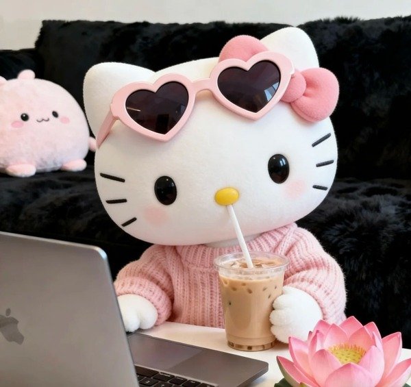 145+ Ảnh Hello Kitty cute với tạo hình ngộ nghĩnh khó cưỡng 25 ảnh hello kitty cute 25