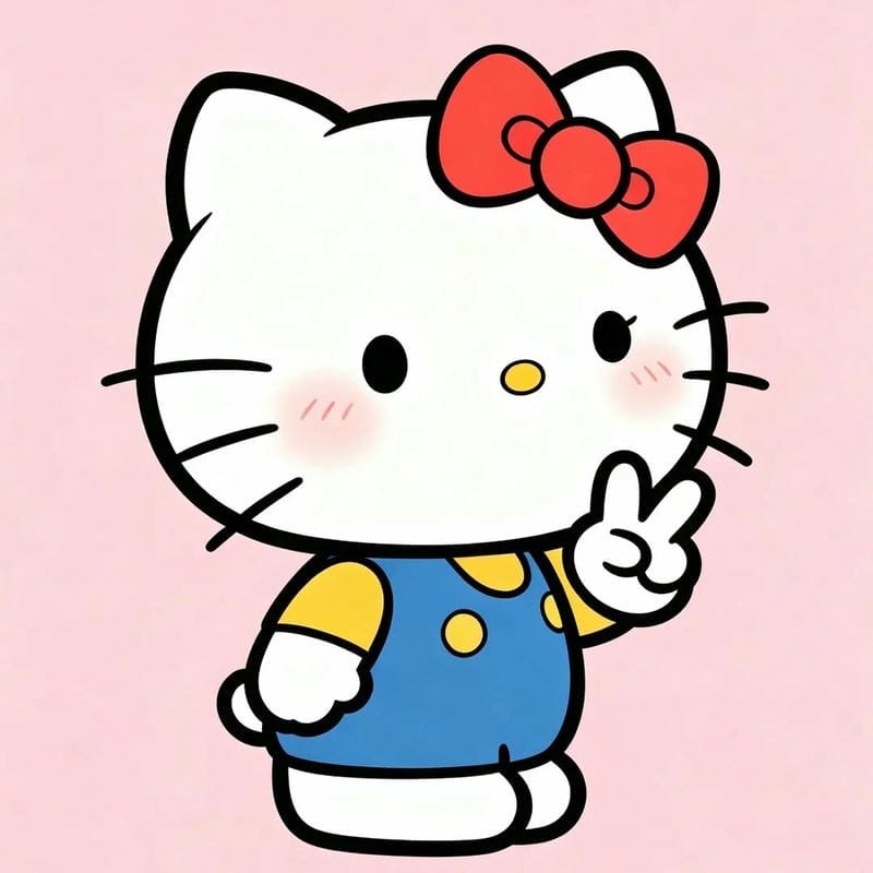 145+ Ảnh Hello Kitty vô tri cute nhưng đầy biểu cảm khó đỡ 12 ảnh hello kitty vô tri 12