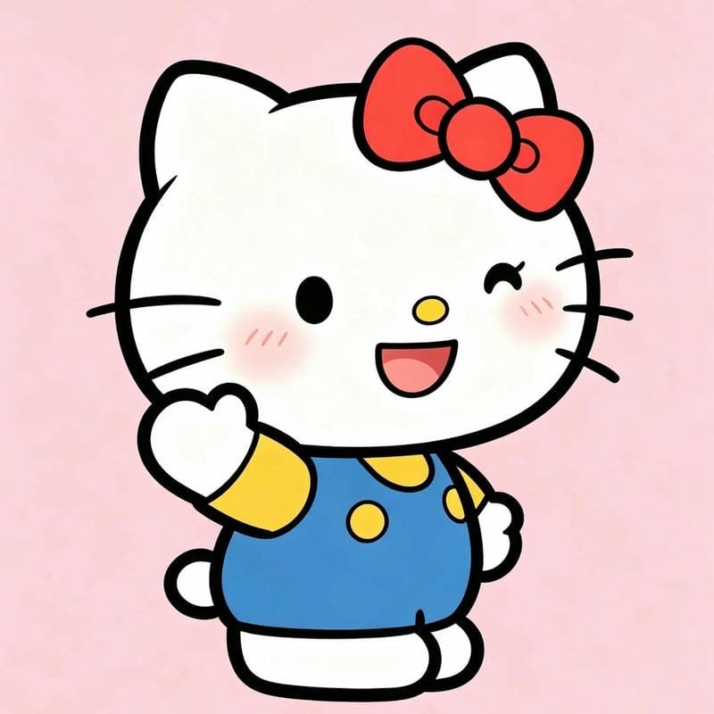 145+ Ảnh Hello Kitty vô tri cute nhưng đầy biểu cảm khó đỡ 14 ảnh hello kitty vô tri 14