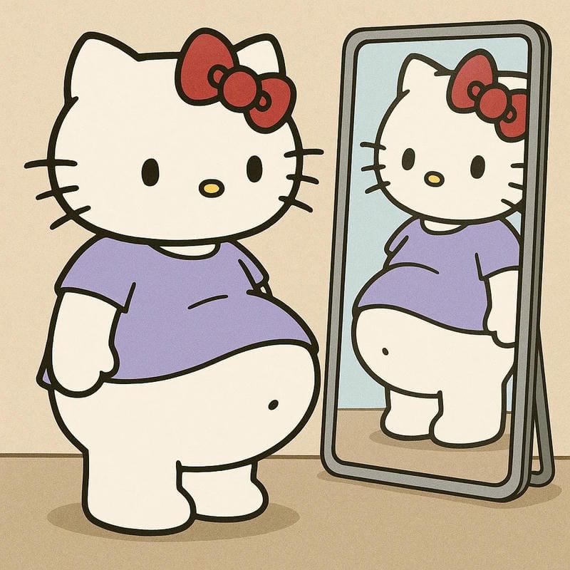 145+ Ảnh Hello Kitty vô tri cute nhưng đầy biểu cảm khó đỡ 17 ảnh hello kitty vô tri 17