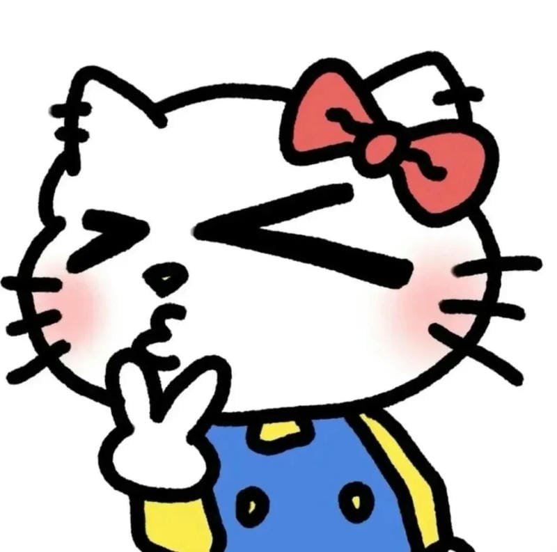 145+ Ảnh Hello Kitty vô tri cute nhưng đầy biểu cảm khó đỡ 2 avatar ảnh hello kitty vô tri