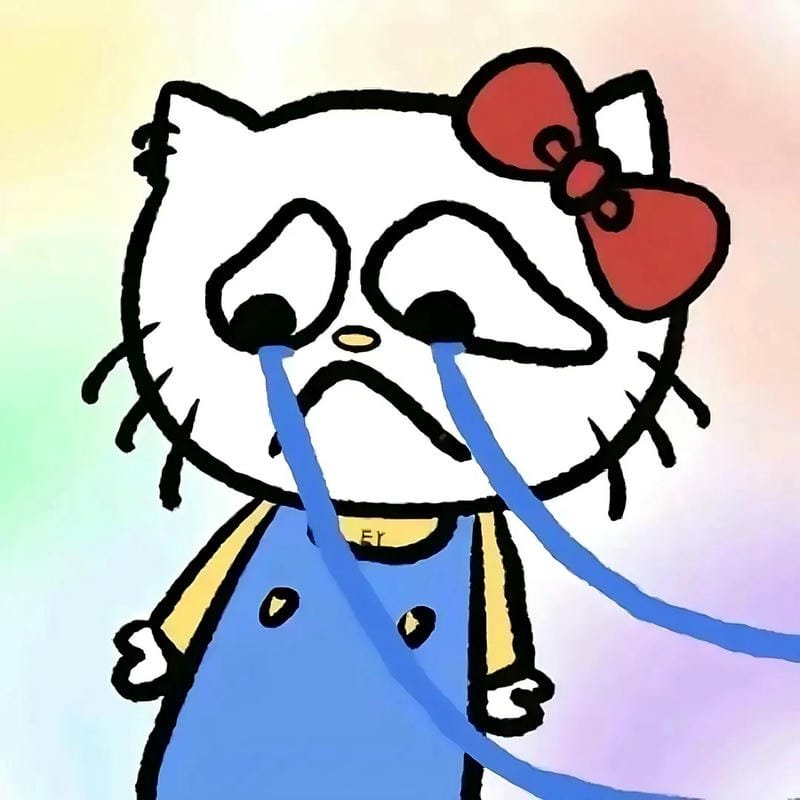 145+ Ảnh Hello Kitty vô tri cute nhưng đầy biểu cảm khó đỡ 23 ảnh hello kitty vô tri 23