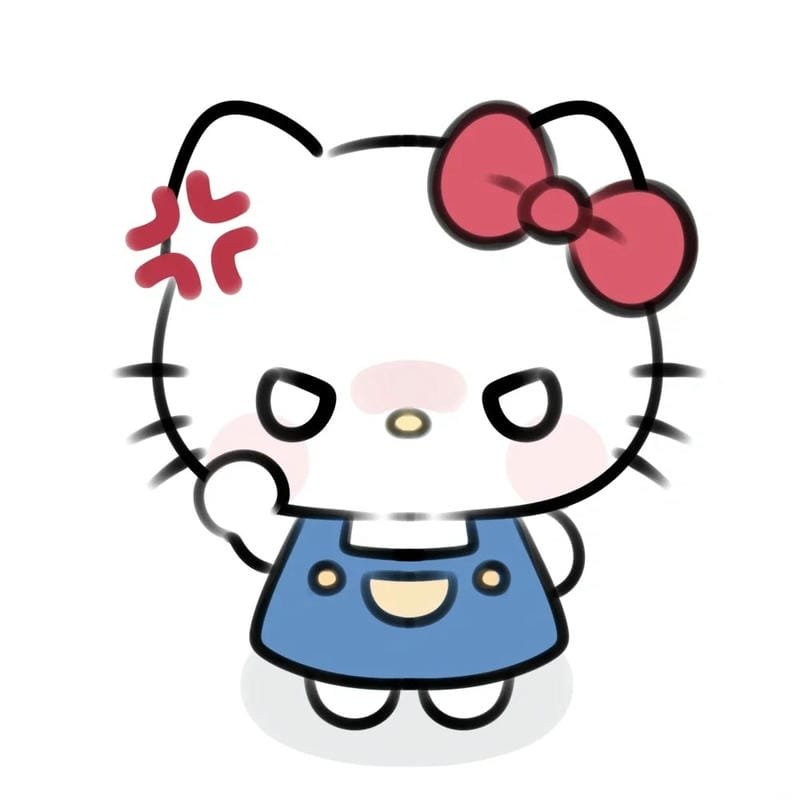 145+ Ảnh Hello Kitty vô tri cute nhưng đầy biểu cảm khó đỡ 37 ảnh hello kitty vô tri 37