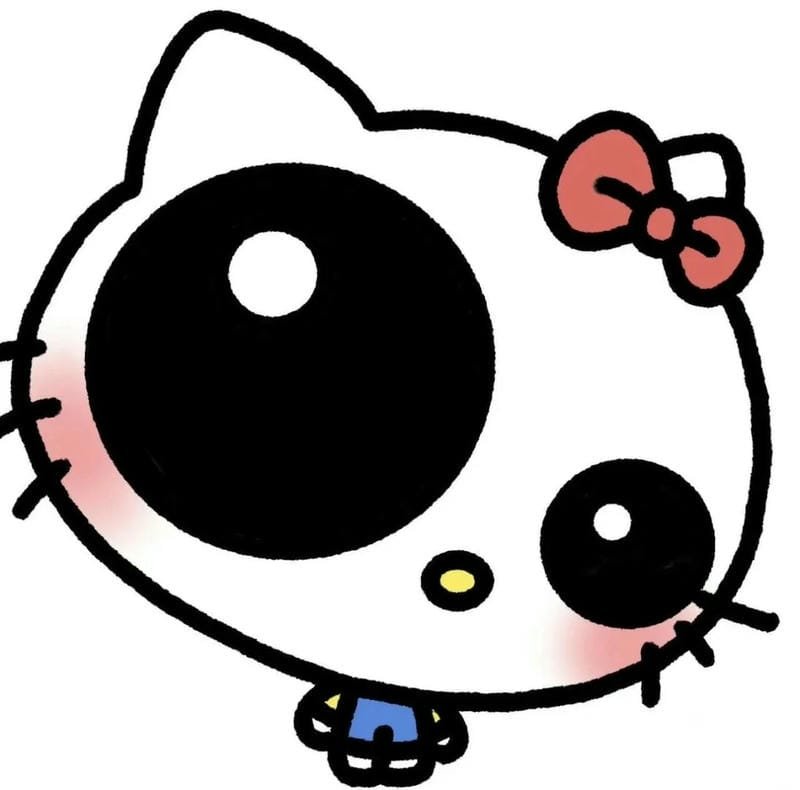 145+ Ảnh Hello Kitty vô tri cute nhưng đầy biểu cảm khó đỡ 6 ảnh hello kitty vô tri 6