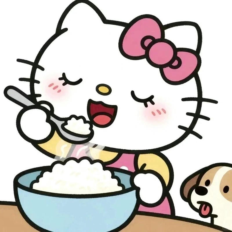 145+ Ảnh Hello Kitty vô tri cute nhưng đầy biểu cảm khó đỡ 9 ảnh hello kitty vô tri 9
