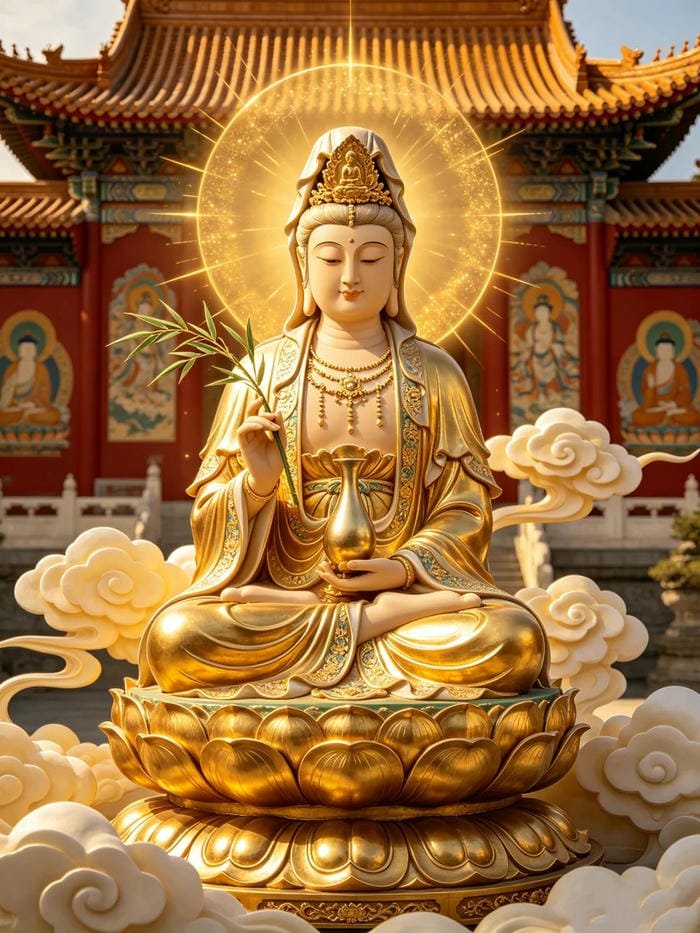 190+ Ảnh Quan Thế Âm Bồ Tát 4K đẹp nhẹ nhàng và đầy ý nghĩa 3 ảnh quan thế âm bồ tát 3