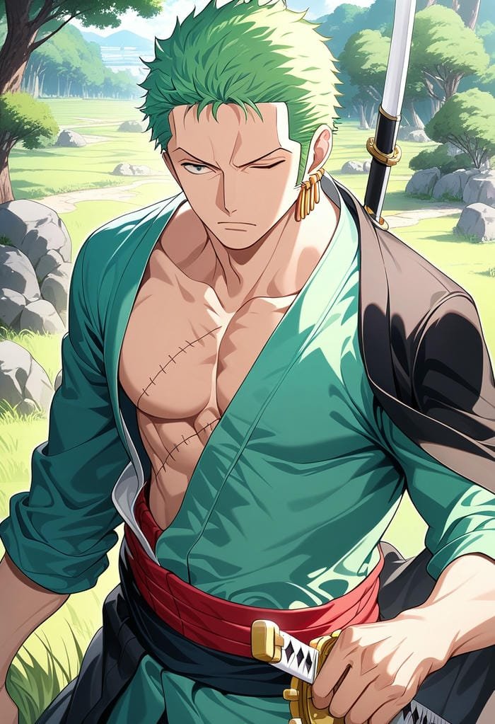 147+ Ảnh Zoro phong cách lạnh lùng chuẩn kiếm sĩ mạnh nhất 18 ảnh zoro 18