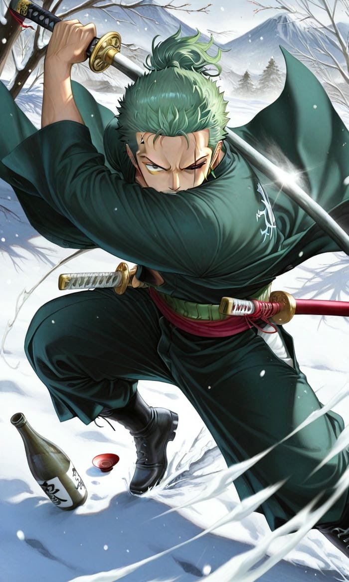 147+ Ảnh Zoro phong cách lạnh lùng chuẩn kiếm sĩ mạnh nhất 21 ảnh zoro 21